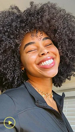 Real Smile Express patient from Rad Orthodontics walking through initial consultation